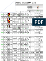 Good Look Fashion LTD: Cutting To Shipment Detail