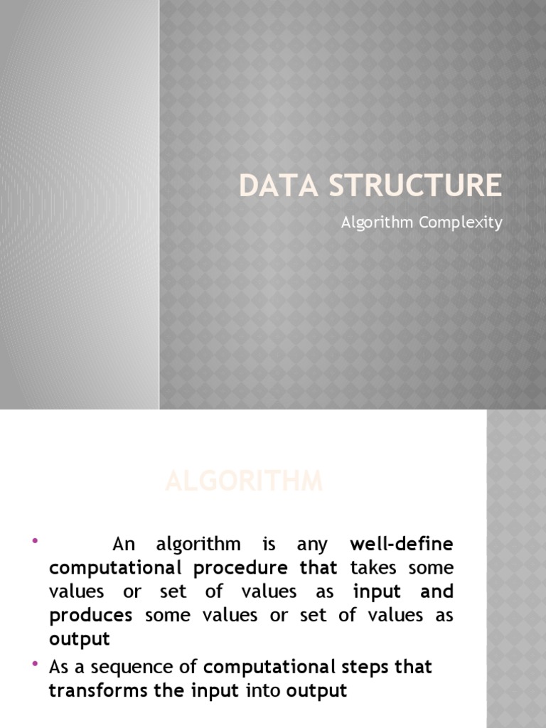 Algorithm and Complexity-2 | PDF