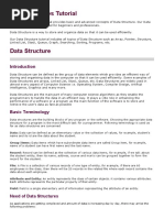 Data Structures Tutorial