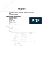 Dyspepsia