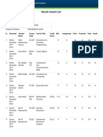 Lms - Uaf.edu - PK Course Uaf Student Result - PHP PDF