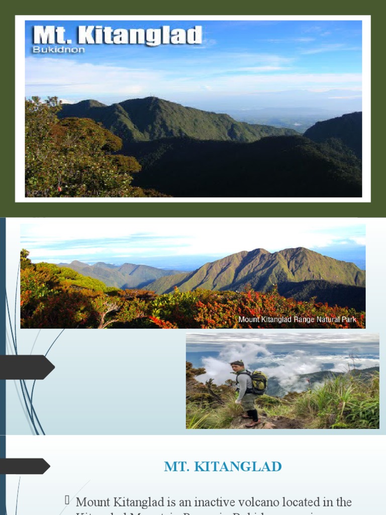 The Natural Beauty and Biodiversity of Mount Kitanglad An Inactive