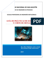 Guia de Prácticas de Soldadura y Corte de Metales JULIO LARICO