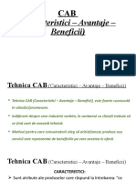 Tehnica CAB (Caracteristici – Avantaje – Beneficii