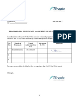 formular programare Concedii 2020