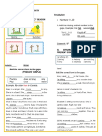 Numbers 11 - 20: Guide 6 Activity Grammar I. Write The Correct Season Vocabulary