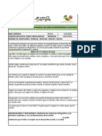 Fomrato de Seguimiento Al Desarollo 0 A 6 MESES BEBE CARIÑOSO MES DE SEPTIEMBRE 2020