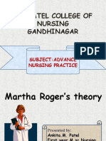 C.M Patel College of Nursing Gandhinagar: Subject:Advance Nursing Practice