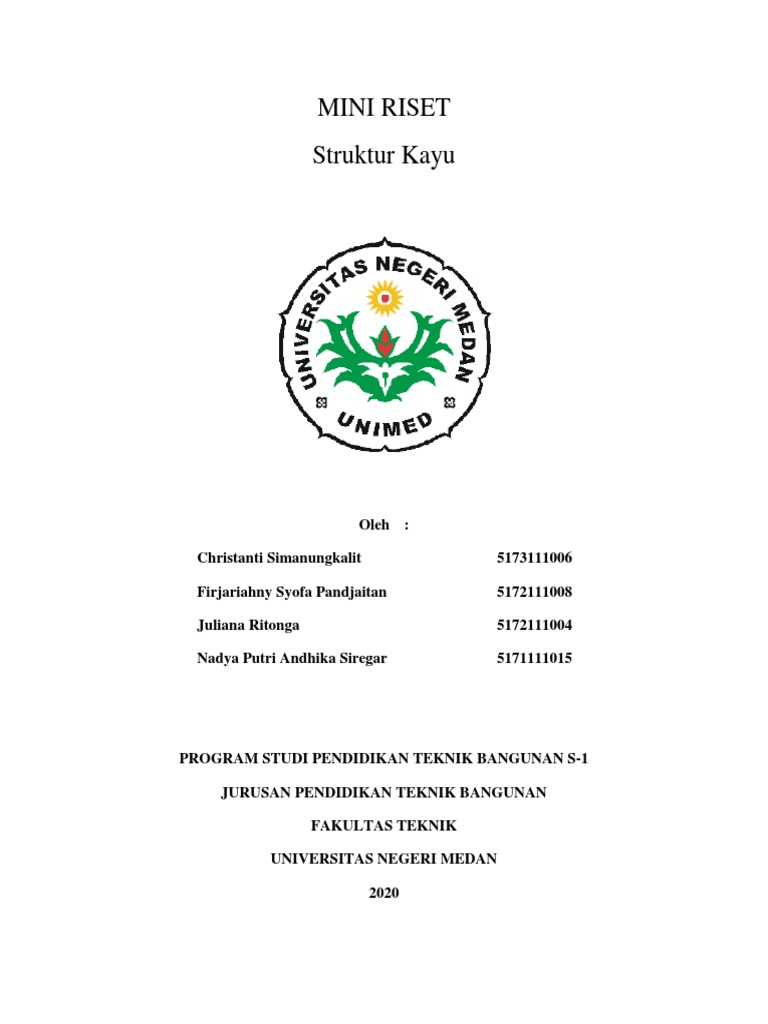 Mini Riset Struktur Kayu di Panglong | PDF