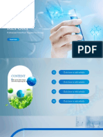 Professional Blue Summary Report For Docters