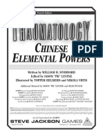 GURPS 4E - Thaumatology - Chinese Elemental Powers PDF