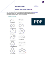 Fused Polycyclic Hydrocarbons Rule A-21. Trivial and Semi-Trivial Names