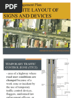 Traffic Control Code for Work Zones | PDF | Traffic | Road