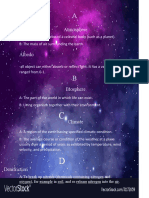 Project Dictionary Earth and Life Science