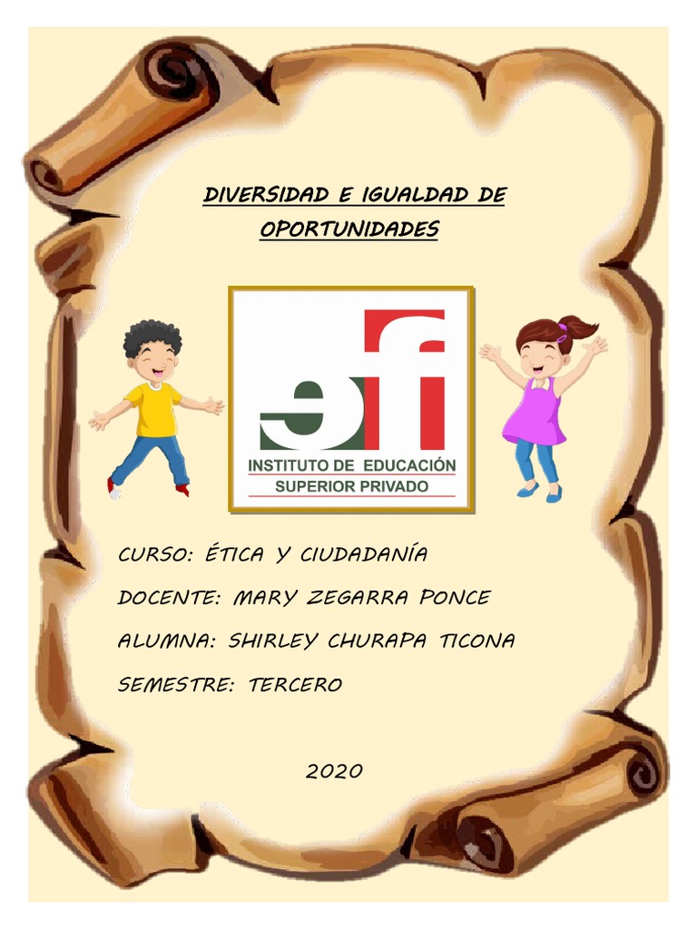 Diversidad e Igualdad de Oportunidades | PDF | Biodiversidad | La ...