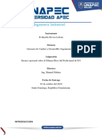 Ensayo - Dilemas Eticos en El Desarrollo Organizacional