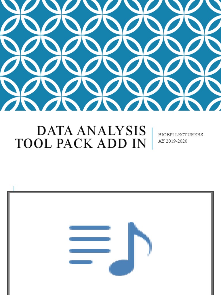 Data Analysis Tool Pack Add in | PDF | Computers