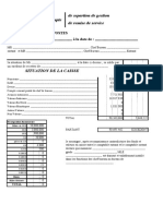 De Separtion de Gestion Compte de Remise de Service