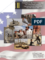 US Army in Operation Iraqi Freedom May 2003-January 2005
