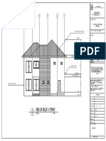 Rear Elevation: Scale 1:50