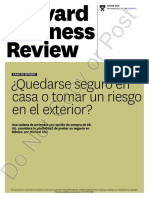 Caso-Quedarse Seguro en Casa o Tomar Riesgo en El Exterior