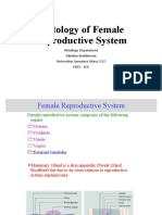 Histology of Female Reproductive System 2020