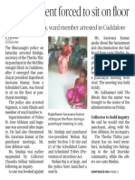 Panchayat Secretary, Ward Member Arrested in Cuddalore: S. Prasad