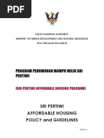 Circular - Sri Pertiwi Affordable Housing Policy and Guidelines