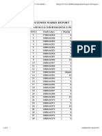 Quiz/Mid Marks Report B8:R16:2:2:3:B:R1622032:1:M