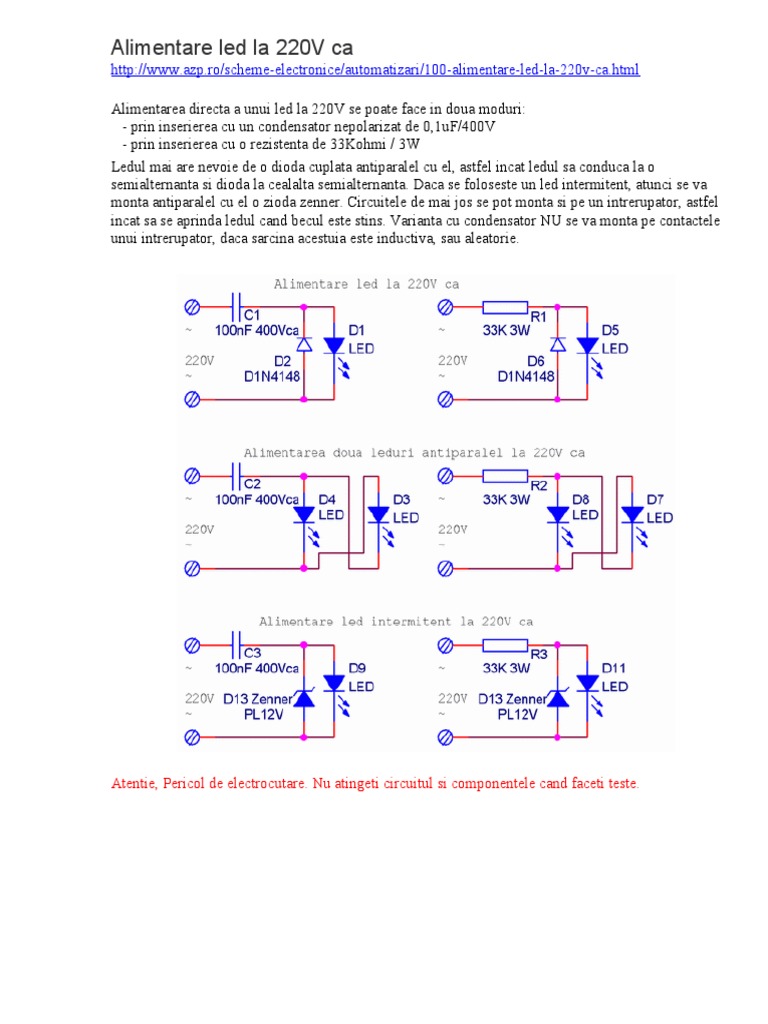 How To Make Your Own LED Lightbulbs PDF Incandescent Light Bulb