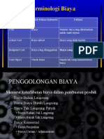 Terminologi Biaya PDF