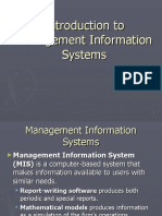 Introduction To Management Information Systems