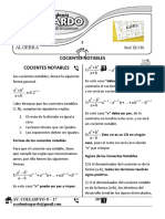 Cocientes Notables