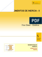 8ma Clase - Momentos de Inercia II