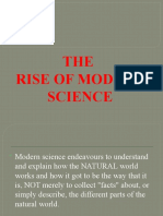 Rise of Modern Science