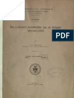 Geodesy-The California-Washington Arc of Primary Triangulation 1913