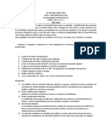 Cuestionario de Instrucción Cívica - 4toc