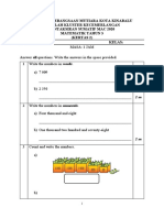 Mathematics Year 3-P2-UPT