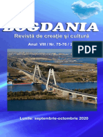 REVISTA DE CULTURĂ BOGDANIA Nr. 75-76, Septembrie-Octombrie 2020 PDF