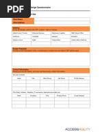 Wifi Planning and Design Questionnaire Part 1 - Project Overview