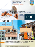 NIC 11 - CONTRATOS DE CONSTRUCCIÓN