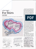 Script For Shirts by Ricky Patrick - 1250090790