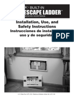 Installation, Use, and Safety Instructions: Instrucciones de Instalación, Uso y de Seguridad