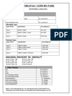 Amarapali Leisurepark - Pricelist