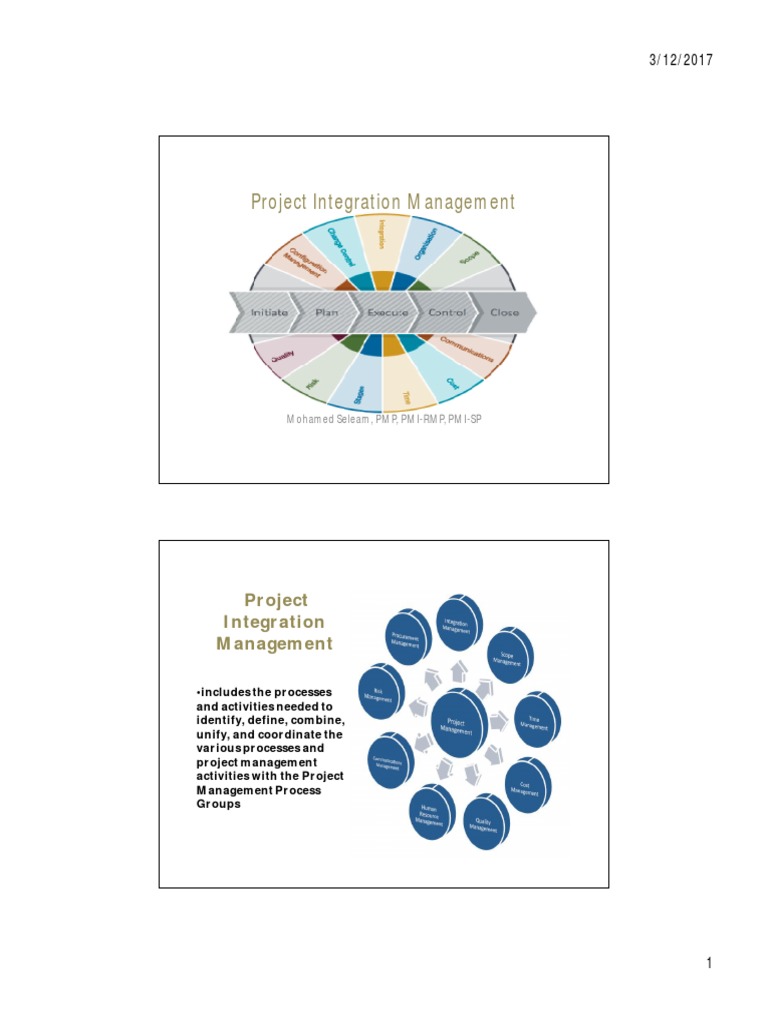 10 - Project Integration Management PDF | PDF | Project Management | System