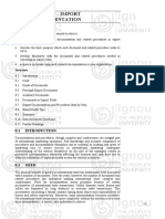 Unit 8 Export - Import Documentation: Objectives