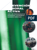 Prevencion Laboral Activa para Los Profesionales de Prevencion y Extincion de Incendios Forestales