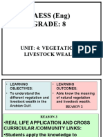 Uae SS Unit 4 Vegetation & Livestock Wealth