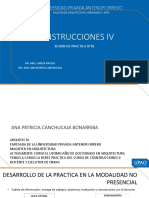 Construcciones Iv: Universidad Privada Antenor Orrego