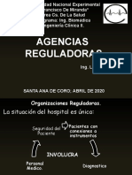 Agencias Reguladoras (1) Ing. Clinica